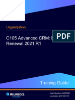 C105 Advanced CRM 2021R1 Badge Renewal