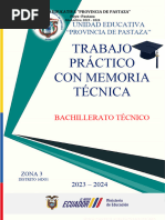 Trabajo Práctico Con Memoria Técnica