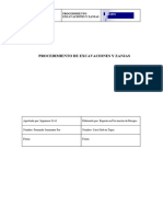 Proc. Excavación de Tuberías