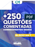 Amostra Questoes Comentadas Conhecimentos Gerais CNU