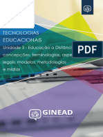 Unidade 3 Educacao A Distancia Concepcoes Terminologias Aspectos Legais Modelos Metodologias e Midias1649075438