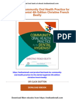 Get Test Bank For Community Oral Health Practice For The Dental Hygienist 4th Edition Christine French Beatty Free All Chapters