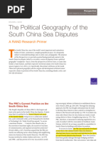 The Political Geography of South China Sea