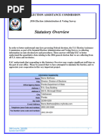 Florida EAC Surveys by Florida Director Division of Elections 2016-2010