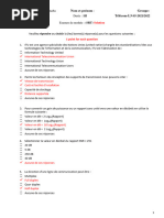 Examen2 Systèmes Et Réseaux de Télécommunication