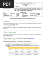 English Rehersal - 6° - 2