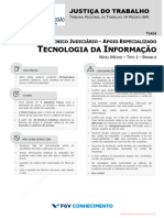 Tecnico Judiciario Area Apoio Especializado Tecnologia Da Informacao