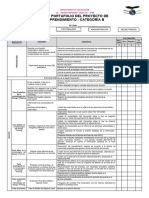 Evaluación Del Proyecto de Emprendimiento - Categoria B