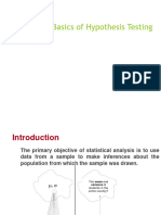 6 RM - Basics of Testing of Hypothesis