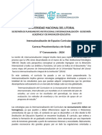 Incubadora de Internacionalización UNL Cronograma 2024