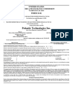 Palantir Technologies Inc.: United States FORM 10-K