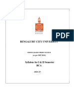 Bengaluru City University: As Per SEP 2024)