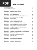 Material and Testing Laboratory MANUAL