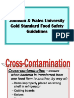 JWU Food Safety Guidelines