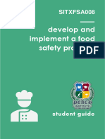 SITXFSA008 - Student Guide