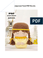 Anjinho de Amigurumi Natal PDF Receita Gratis