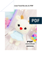 Cervo Amigurumi Natal Receita de PDF Gratis