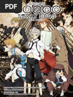 Anime Bungo Stray Dogs Novel Version