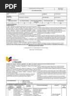 PLAN CURRICULAR ANUAL PRIMERO CIENCIAS Bach Matematicas 2017