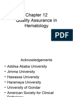 Hema II Chapter12 - QA in Hematology