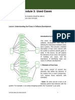 System Analysis and Design - Module 3