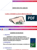 Caderno de Encargos