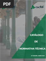 CatalogoNormativa Tecnica ADIF 2024