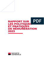 Rapport Sur Les Politiques Et Pratiques de Remuneration 2023