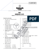 27-Poll - C - 27 (Chemistry) Question Part