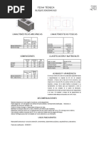 Bloque 20x20x40 R13