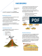 Resumo Geologia (10º Ano) - Vulcanismo