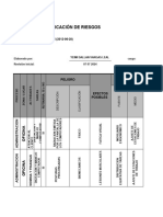 Matriz Riesgos