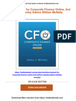 Get Solution Manual For Corporate Finance Online, 2nd Edition Stanley Eakins William McNally Free All Chapters