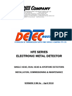 HFE Manual V2.98.3a Metal Detector