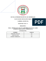 Escuela Superior Politécnica de Chimborazo Facultad de Ciencias Pecuarias Carrera: Zootecnia Semestre: Pao3 "A"