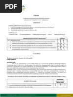 SYLLABUS CSS 2nd Quarter SY2024-25