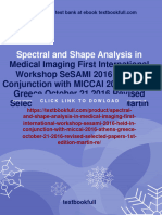 Spectral and Shape Analysis in