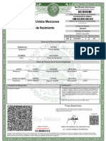 Acta de Nacimiento