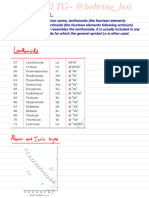 Imp F BLOCK Teacher Notes