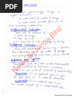 Kinza Bilal MTH301 Notes Lecture 1 To 45