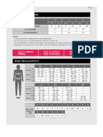 Uniqlo Size Chart