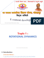 Rotational Dynamics