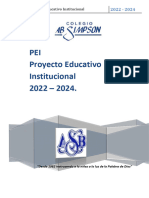 Proyecto Educativo Institucional 2024