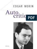 Edgar Morin - Autocritique