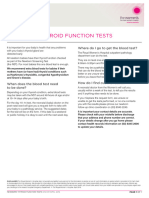 Newborn Thyroid Function Tests