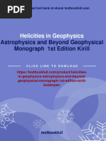 (PDF Download) Helicities in Geophysics Astrophysics and Beyond Geophysical Monograph 1st Edition Kirill Kuzanyan Fulll Chapter