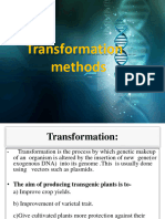 Genetransformationmethods