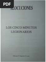 Alocuciones Los Cinco Minutos Legionarios