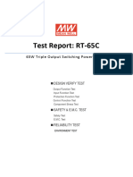 RT 65c Meanwell Test Report