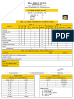 SWADHIN PANDA - VII - A - Term - I - ReportCard